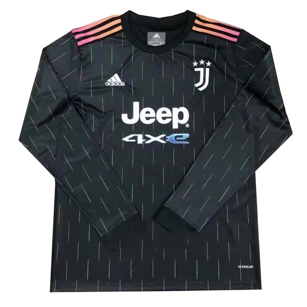 Thailande Maillot Juventus 2ª ML 2021-22 Noir